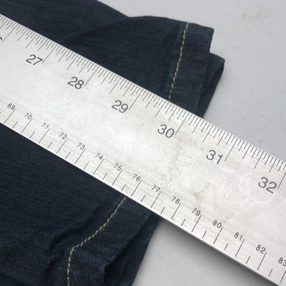 LIKE NEW MOSSIMO SUPPLY CO. SLIM STRAIGHT JEANS 6/28x30 ⭐️ - Picture 7 of 9